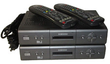  2 Pair of Samsung SIR-S300W Satellite Receivers With RS-105N Remotes DIRECT-TV