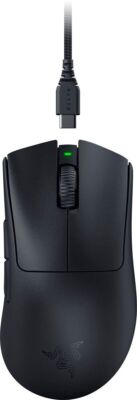 Razer DeathAdder V3 Pro Wireless Gaming Mouse + Hyperpolling Wireless Dongle: 63