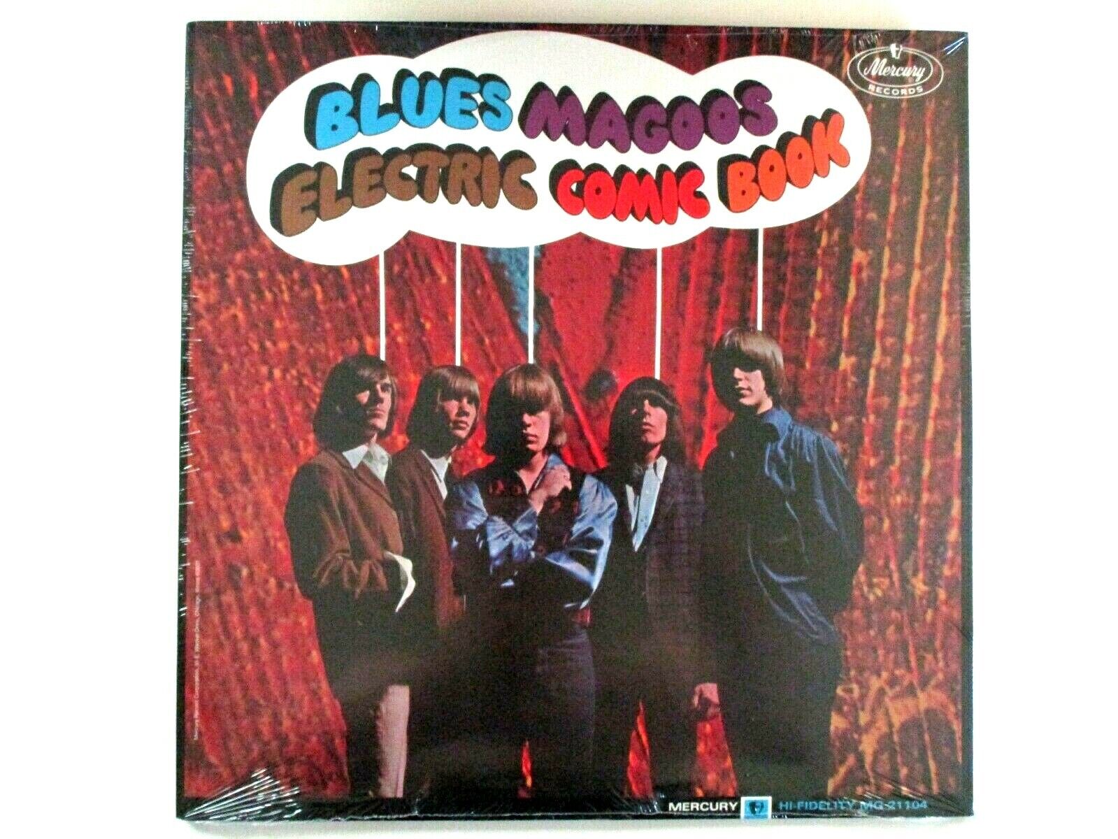 BLUES MAGOOS ELECTRIC COMIC BOOK LP REPRESS VINYL 1967 PSYCHEDELIC GARAGE ROCK