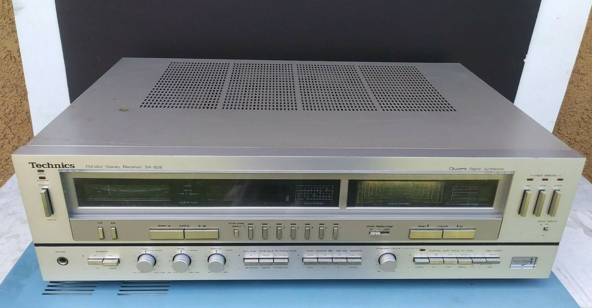 Technics FM/AM Stereo Receiver SA-828 parts Parting Out , g124 | eBay
