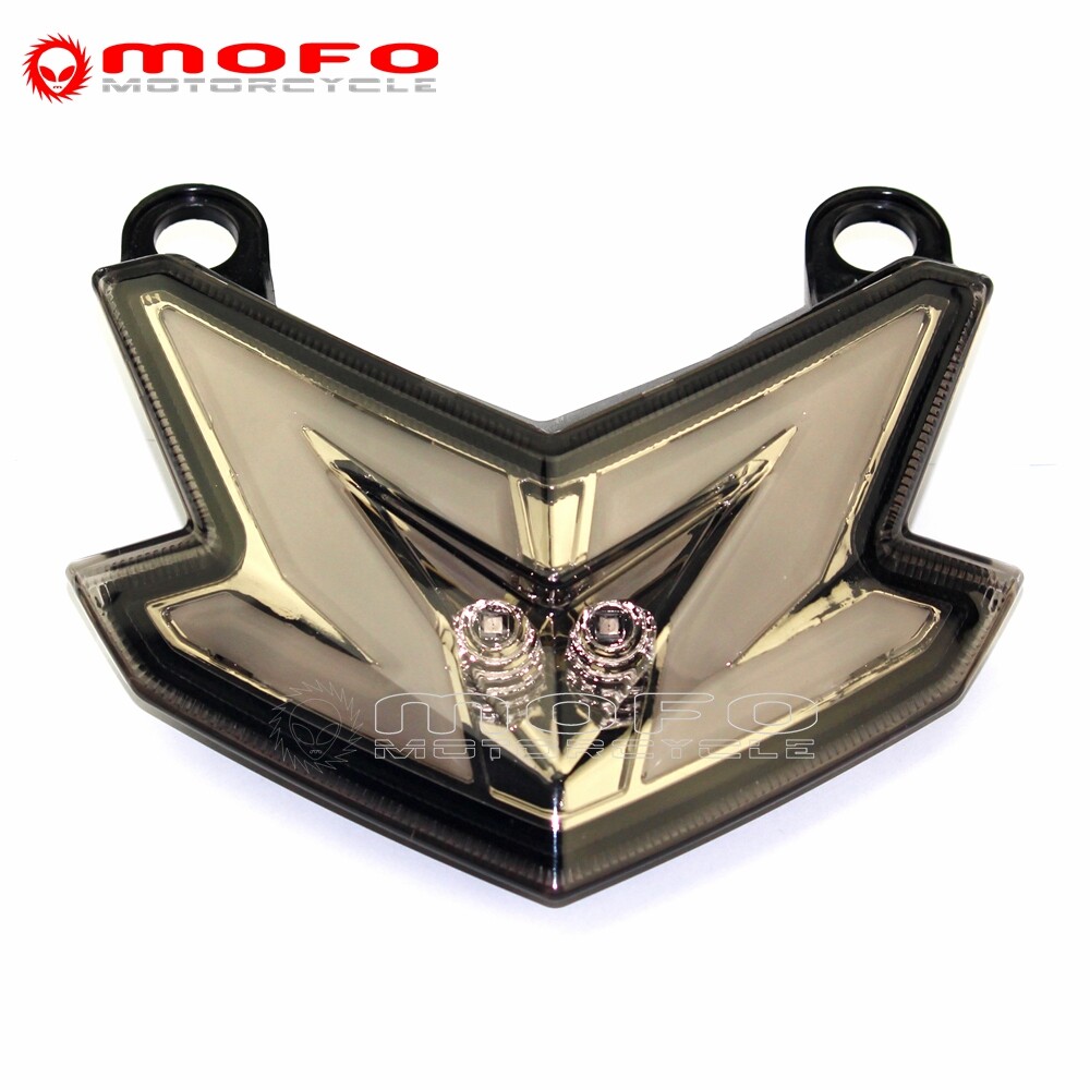Motorcycle LED Brake Tail Light with Turn Signals For