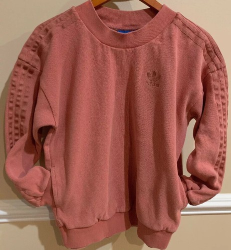 blush adidas sweatshirt