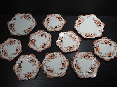 Antique Star China Company (Paragon) 10-teiliges Set - Kuchenteller & Beilagenteller