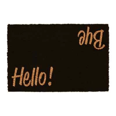 CKB LTD Alfombrilla para puerta felpudos antideslizantes fibra de vidrio natural bienvenida interior exterior hogar jardín alfombrillas
