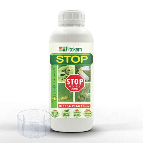 FITOKEM - STOP 1 LT -Corroborante BIO contro insetti e parassiti - Foto 1 di 7