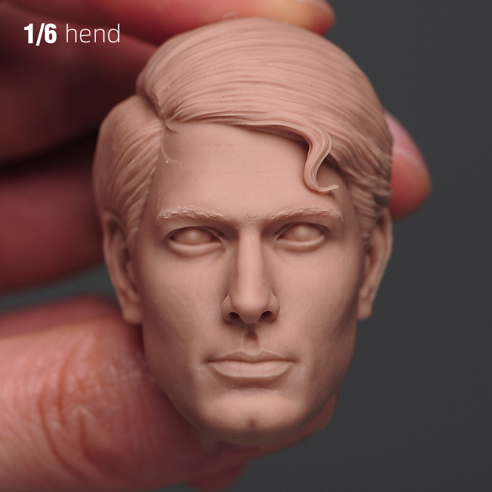 1:6  Superman Returns Brandon Routh Head Sculpt For 12'' Male Action Figure body