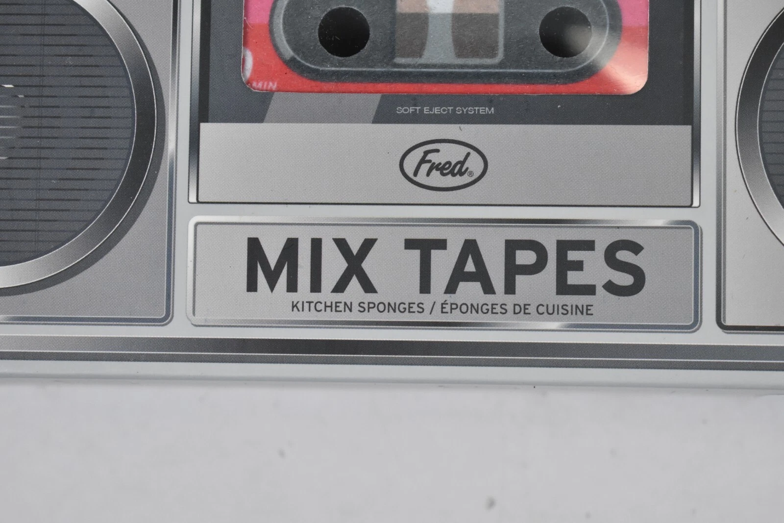 Fred & Friends Mix Tape Kitchen Sponges - Thumbnail 5