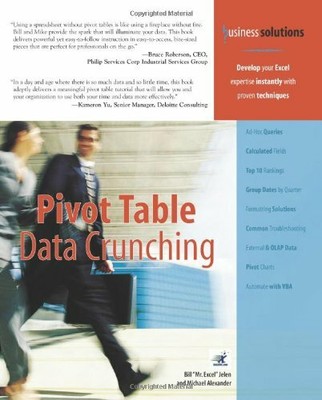 Pivot Table Data Crunching (Business Solutions),Bill Jelen, Michael Alexander