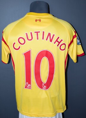 リバプールFC Coutinho 10番 ユニフォーム(EL) リバプール(Liverpool)15-16 H ホーム #10 コウチーニョ
