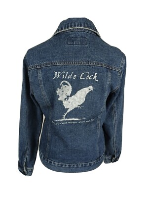 Port Authority Wms Sz 8 Denim Jean Jacket B44