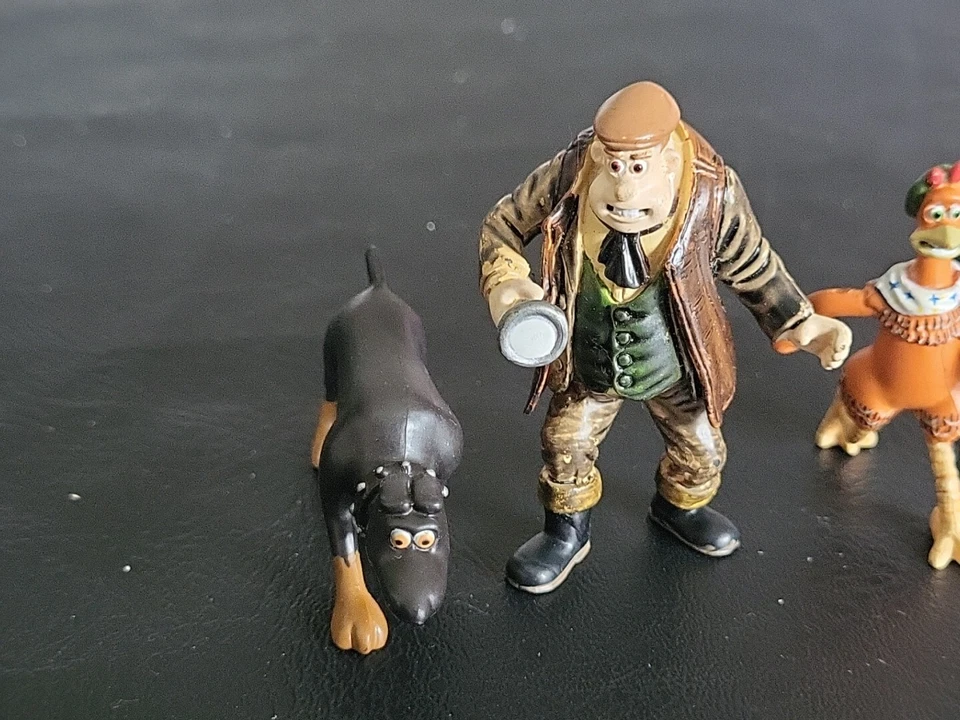 Lote de 6 figuras de acción Dreamworks Chicken Run 2000 de colección Foto 2 de 4