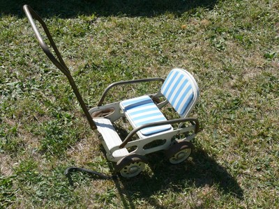 jouet ancien poussette