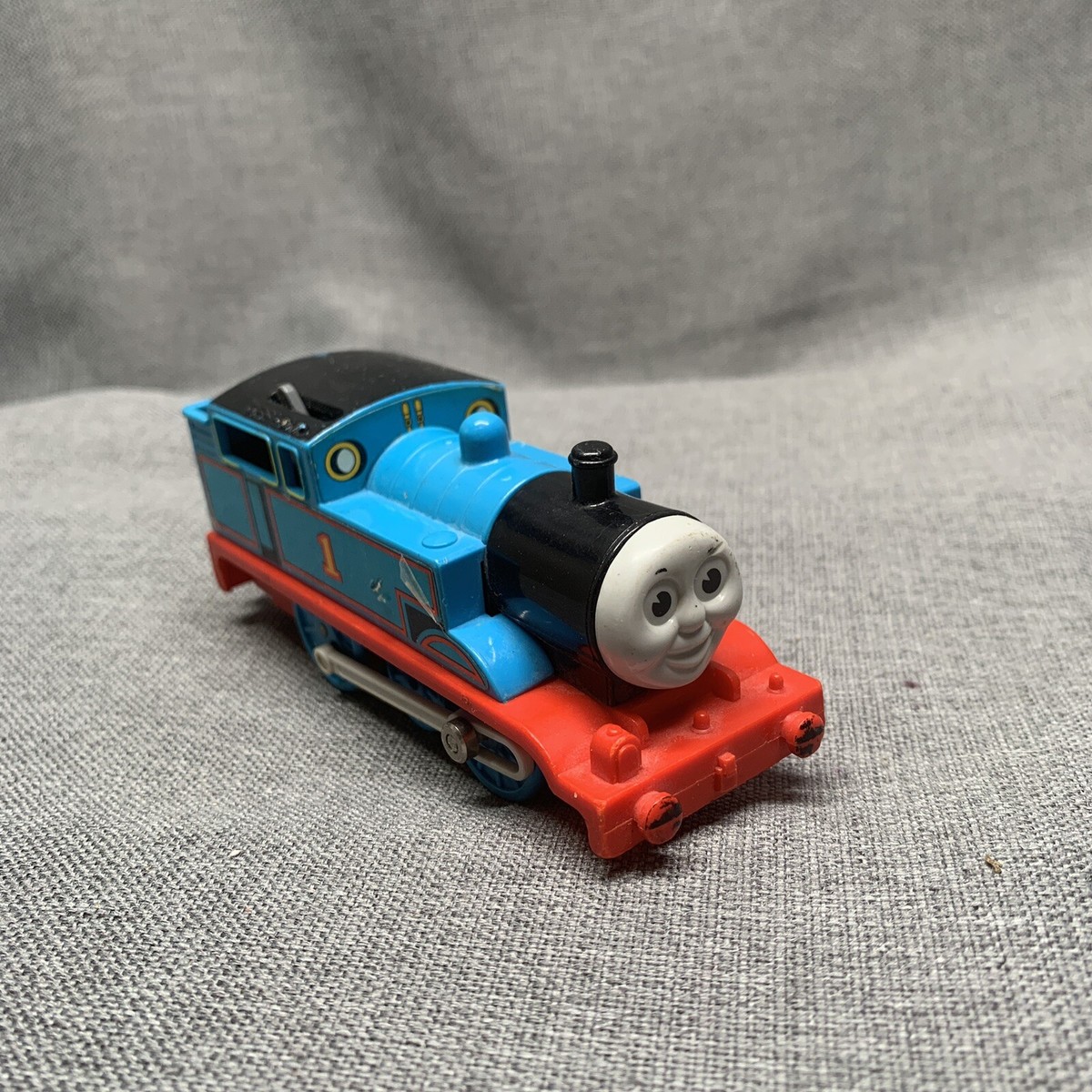 Old Thomas&Thomas 『Supra-Lite 』7 1/2’♯︎4 2002 Tomy- Surprised Face Thomas #1 Engine- Motorized Trackmaster