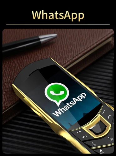 Unlocked Mobile Phone GSM Metal Body Leather Luxury Cellphone Dual SIM Cards - Picture 19 of 29