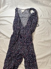 Knox Rose Small Sleeveless V Neck Floral Jumper Size Small