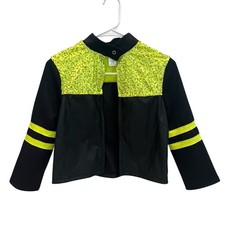 Weissman Adult M Forever 15484 Cropped Moto Jacket Dance Costume Hip Hop