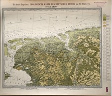 Lepsius: Geologische Karte des Deutschen Reichs, Sect.6: Emden