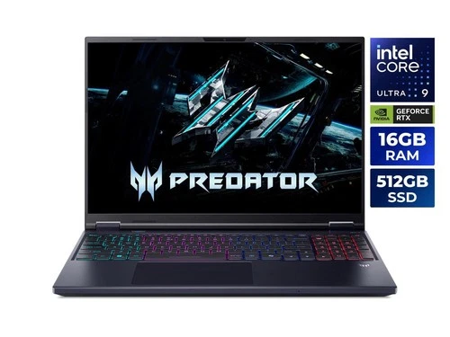 Acer Predator Helios Neo 16 AI - Intel Core Ultra 9 290HX - Nvidia RTX 5070TI 16