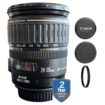 Canon EF 28-135 mm f/3.5-5.6 IS USM w/ UV Filter 82966213427| eBay
