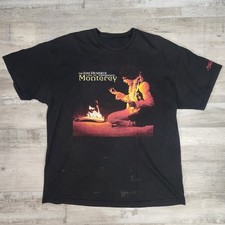 Vintage Jimi Hendrix Exeperience T-Shirt 2007  Size XL Live At Monterey Tour