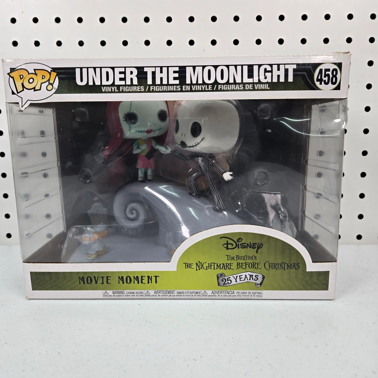 Funko Pop Pesadilla antes de Navidad bajo la luz de la luna #458 Jack Sally