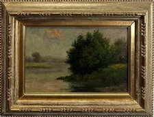 William Rutledge (Australian 1923-1993) : Coastal View , Oil On Canvas , Signed