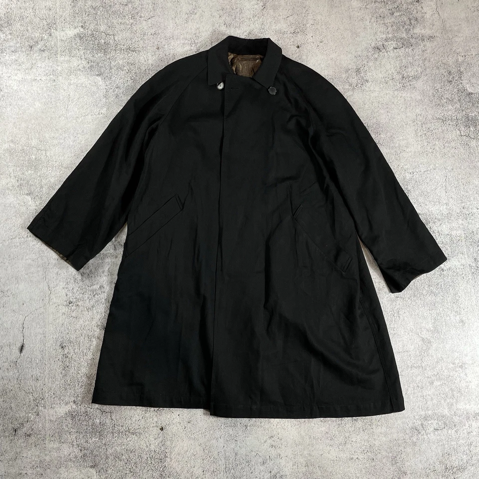 Abrigo de lana de seda reversible Jean Paul Gaultier archivado palangre RARO Foto 4 de 4