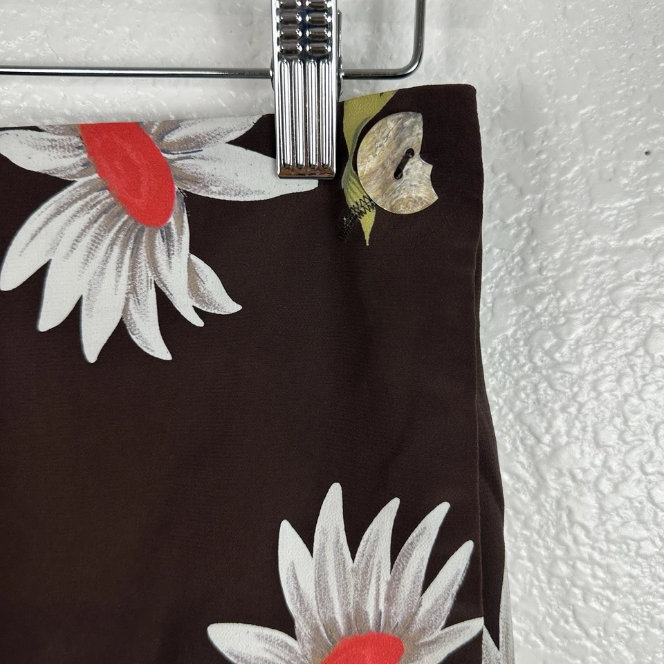 Mini Skort Vintage Años 90 Envoltura Objetos Necesarios Pequeño Floral Boho Cottagecore Foto 3 de 4