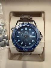 2026 Full Set Omega Seamaster 300M Blue Wave 210.30.42.20.03.001 42mm Box&Papers