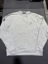 NWT MEN'S B. DRADDY SWEATER, SIZE: L, COLOR: GRAY HEATHER (M9.7)