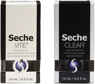 Seche Vite + Seche Clear Duo Set 14m Each