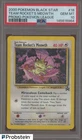 2000 Pokemon Black Star Promo League #18 Team Rocket's Meowth PSA 10 GEM MINT