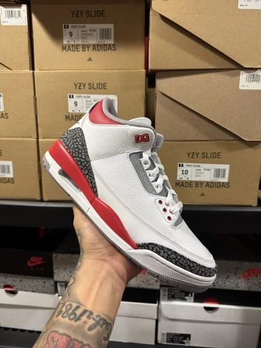 Air Jordan 3 Retro Fire Red (2022) Sz 10 Men’s Brand New