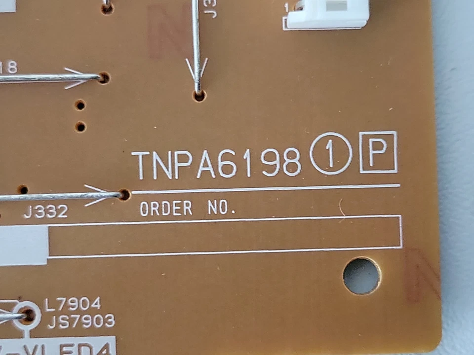 Carte alimentation TNPA6198 1 P TV PANASONIC TX50DX720 - Photo 2/4