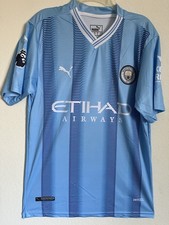 Puma Man City Men  s Football Jersey - Home, Haaland 9 , Small