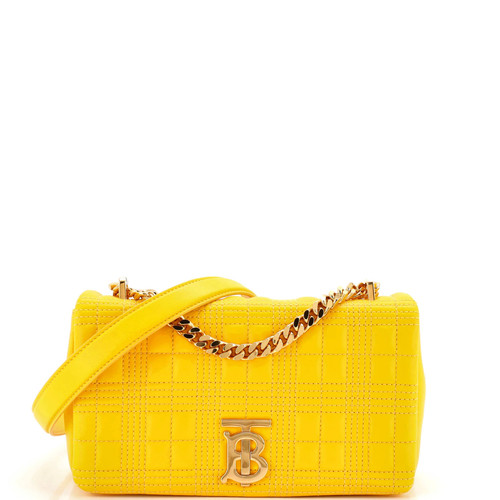 Burberry Lola Shoulder Bag Quilted Lambskin Small