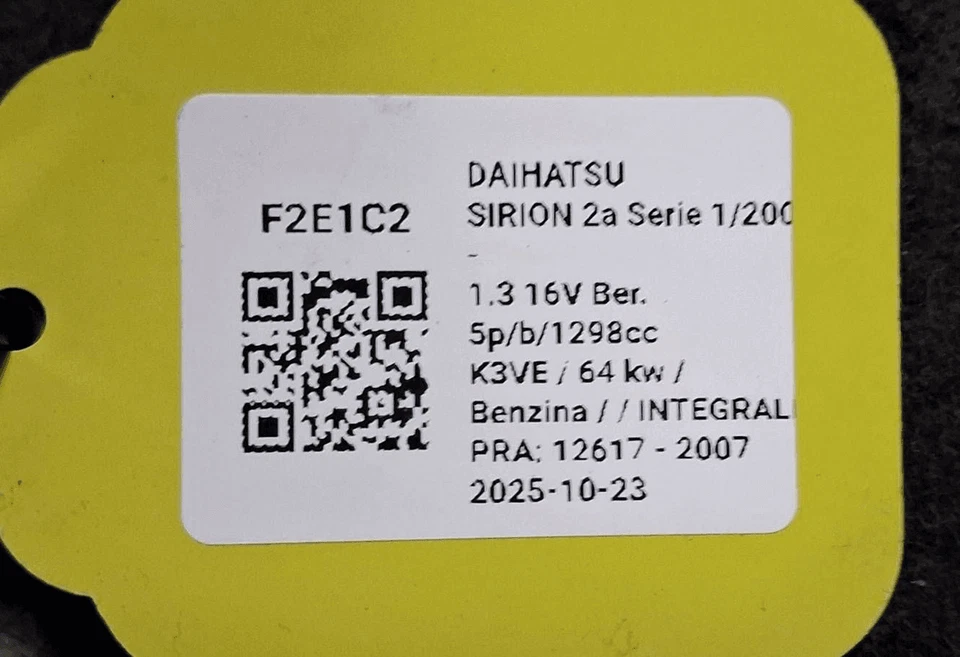 Braccio oscillante sosp. post.  DAIHATSU SIRION 2a Serie 1.3 16V Ber. - Immagine 3 di 4