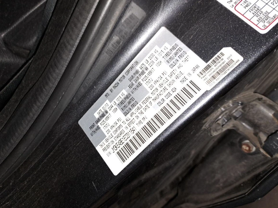 Engine / Motor Assembly 2014 Cx-5 Sku#4232147 - Image 2 of 4