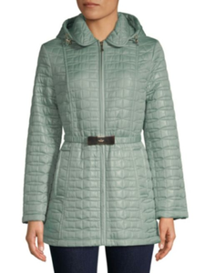 kate spade bow quilted jacket