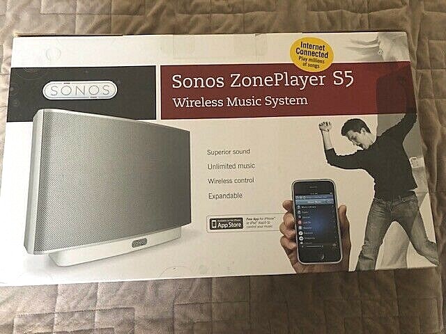 sonos wireless music system zoneplayer s5