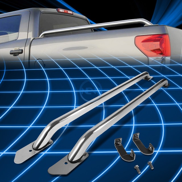 68.2"Chrome Truck Rail Bars for 20142017 Silverado/Sierra 1500 2500