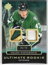 2013-14 UD Ultimate Collection Valeri Nichushkin Ultimate Rookie Patches /75 SP