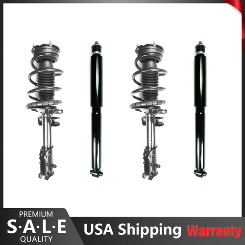 FCS 2 Front Complete Strut & 2 Rear Shock Set 4PCS Fits 2009-2014