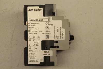 ALLEN BRADLEY 140M-C2E-C10 Manual Motor Starter 662468964364 | eBay