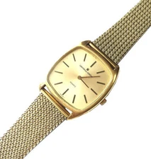UNIVERSAL GENEVE gold dial men's watch quartz
