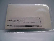 Herald King Trailer Train HO Scale Multi-Purpose Flatcar Decal Set PR-36