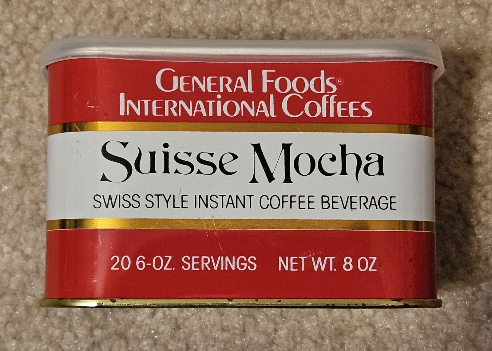 Vintage General Foods INTERNATIONAL COFFEES Tin SWISS MOCHA eBay