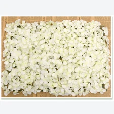 10Pcs Artificial Flower Wall Panel Realistic Flowers Board Wedding Party Decor