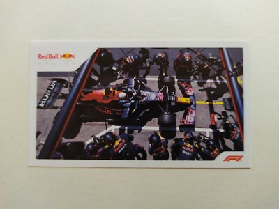 2021 TOPPS F1 OFFICIAL STICKERS VERSTAPPEN No 42 NEW NEVER ATTACHED