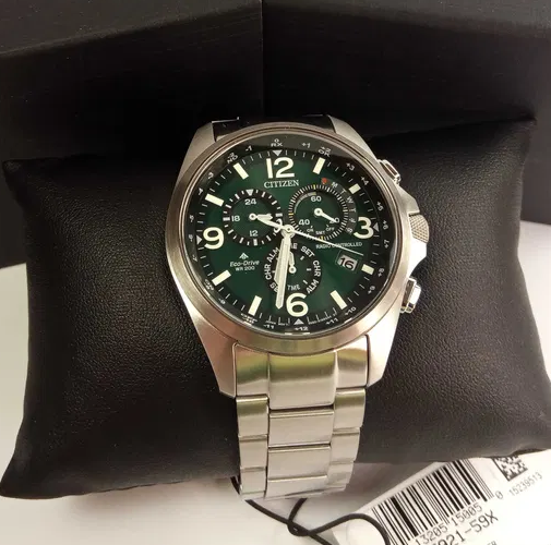 Citizen CB5921-59X Promaster Land Green Dial Eco-Drive Sapphire